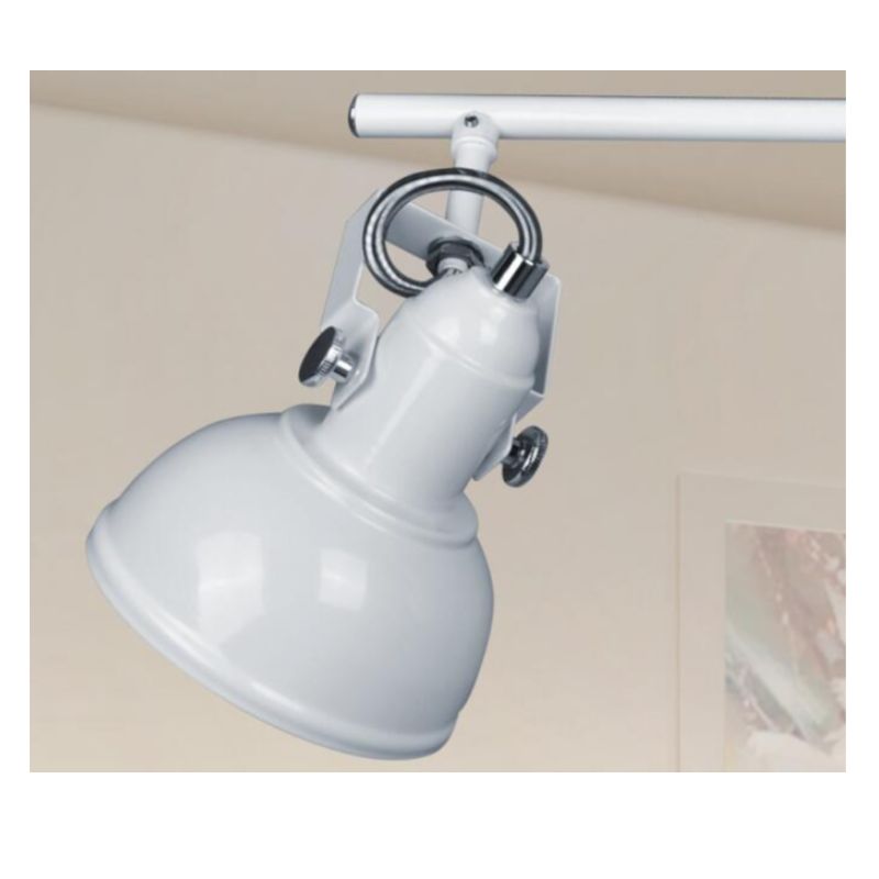 Spot light-3 με μεταλλική απόχρωση και U-βραχίονα