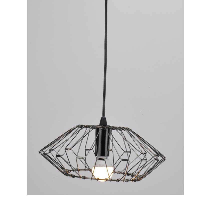Κρεμαστό φωτιστικό με μεσαία απόχρωση DIY